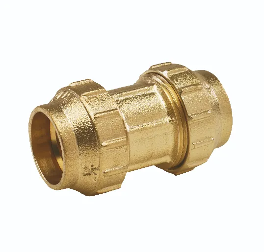 Enlace recto latón - 25mm